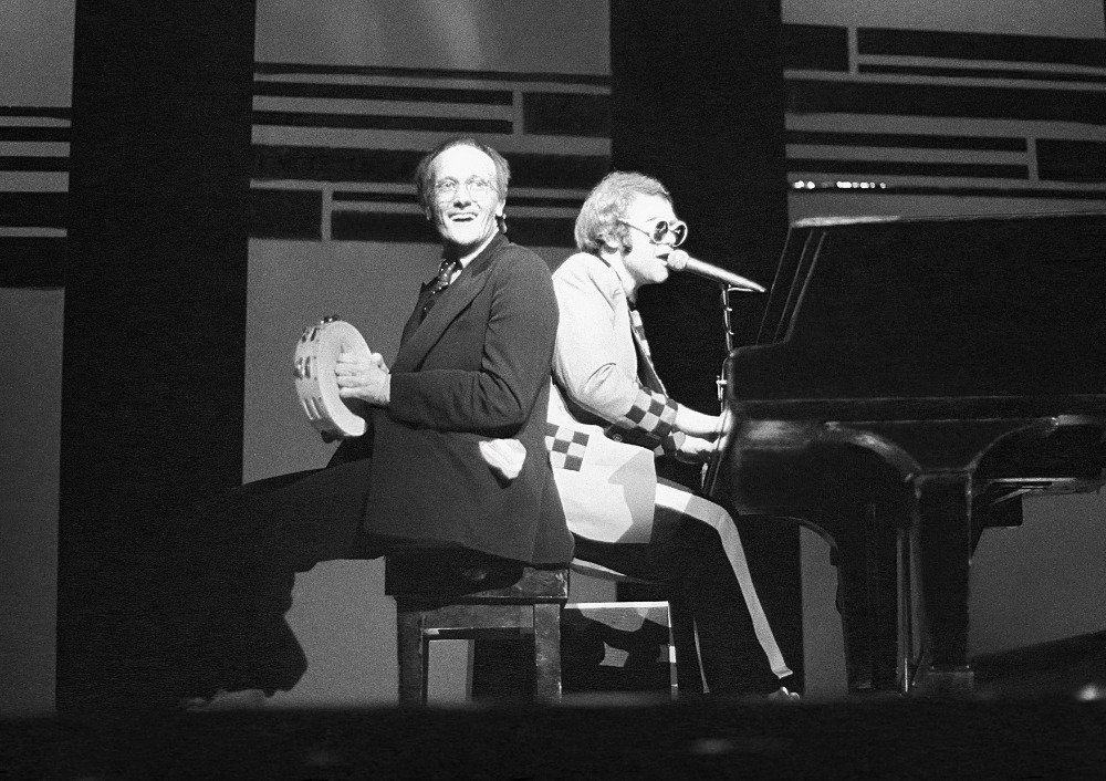 Ray Cooper and Elton John