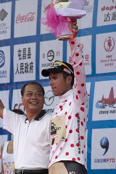 Arkaitz Duran (Footon Servetto) from Spain remains in the lead of the King of the Mountains competition with one stage to go.