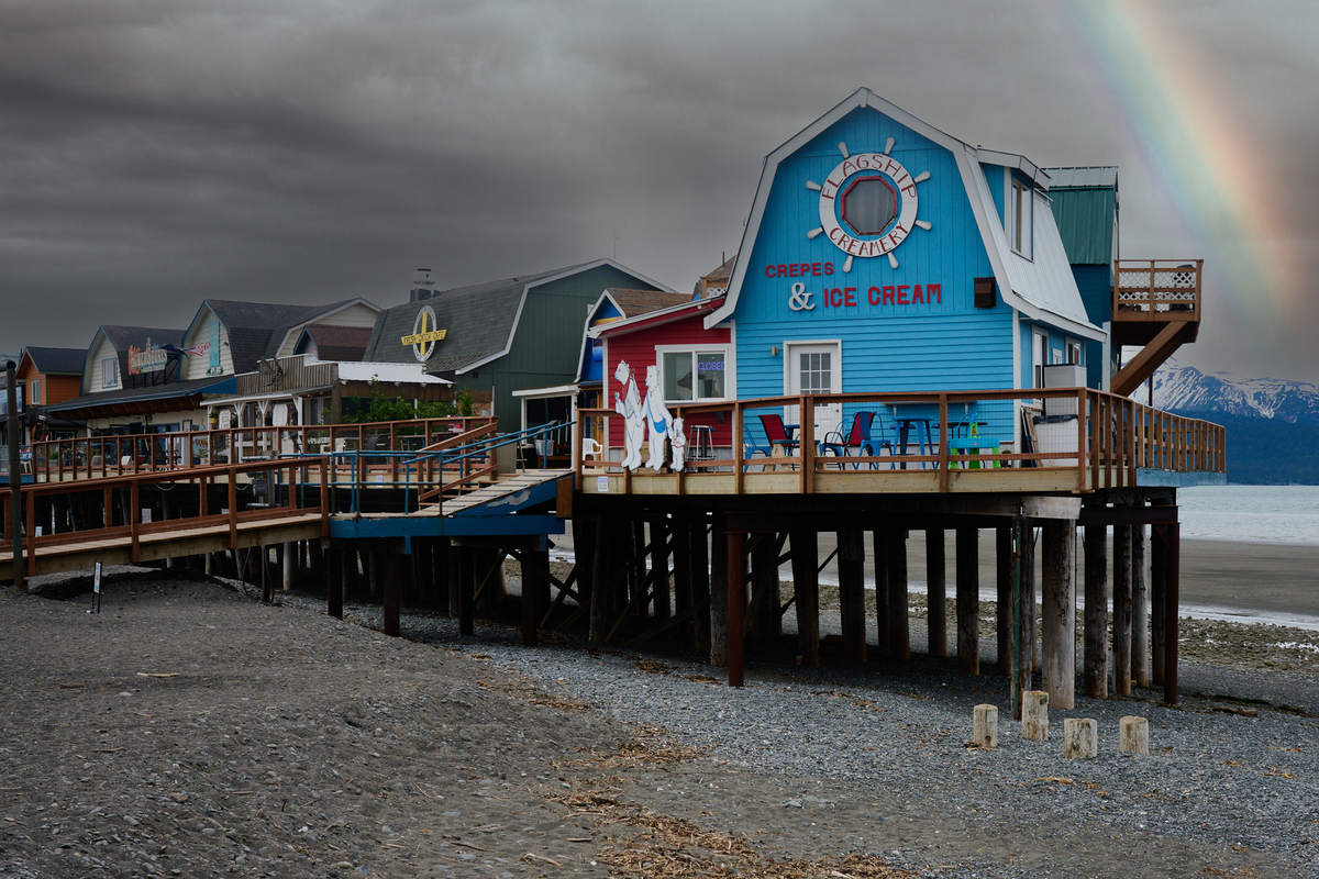 View of Alaska location