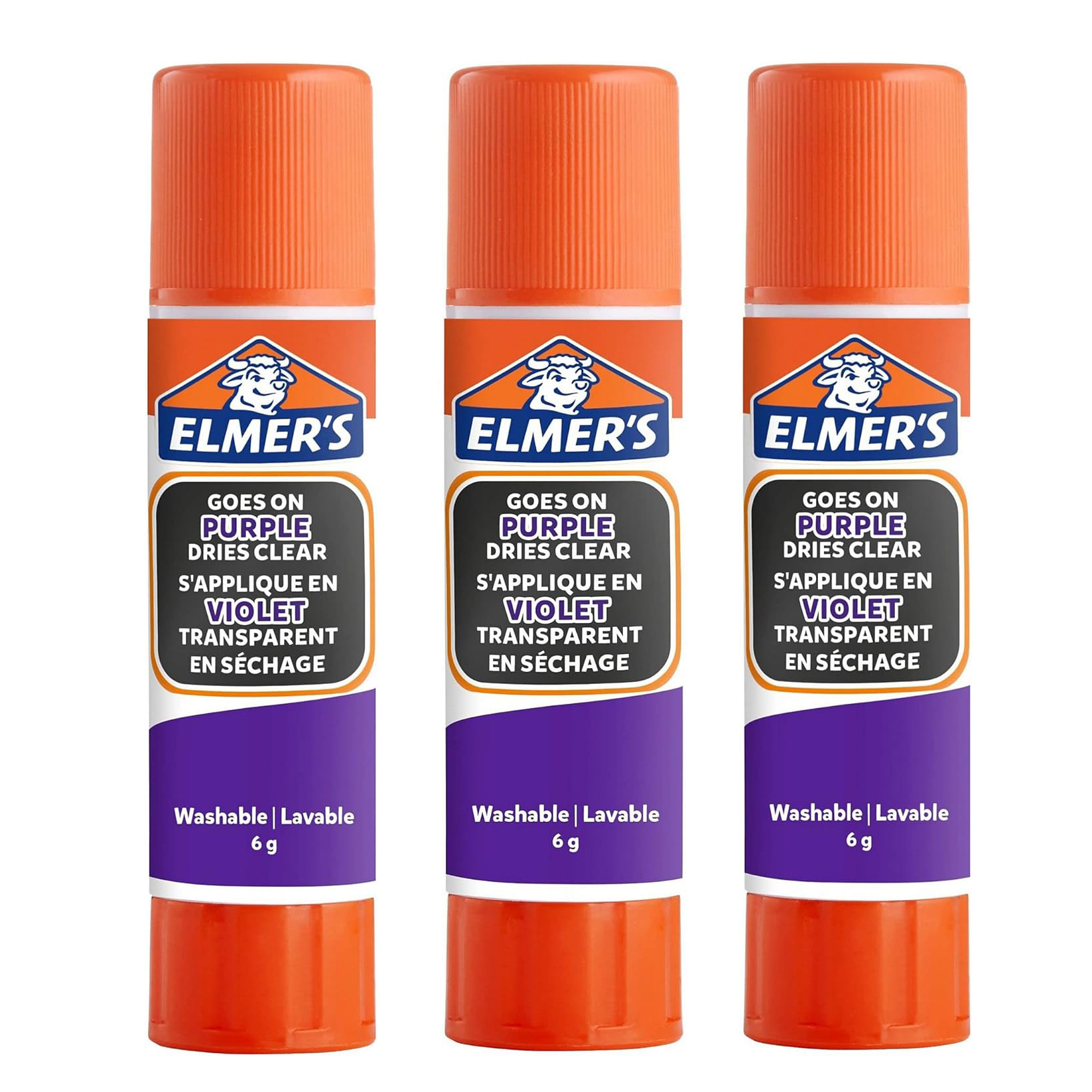 Elmer’s purple glue stick