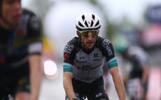 Simon Yates finishes stage six of the Giro d'Italia 2021