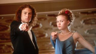 Heath Ledger and Julia Stiles