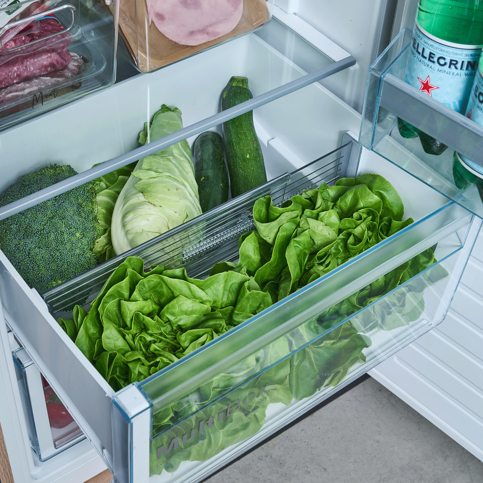 salad drawer in fridge