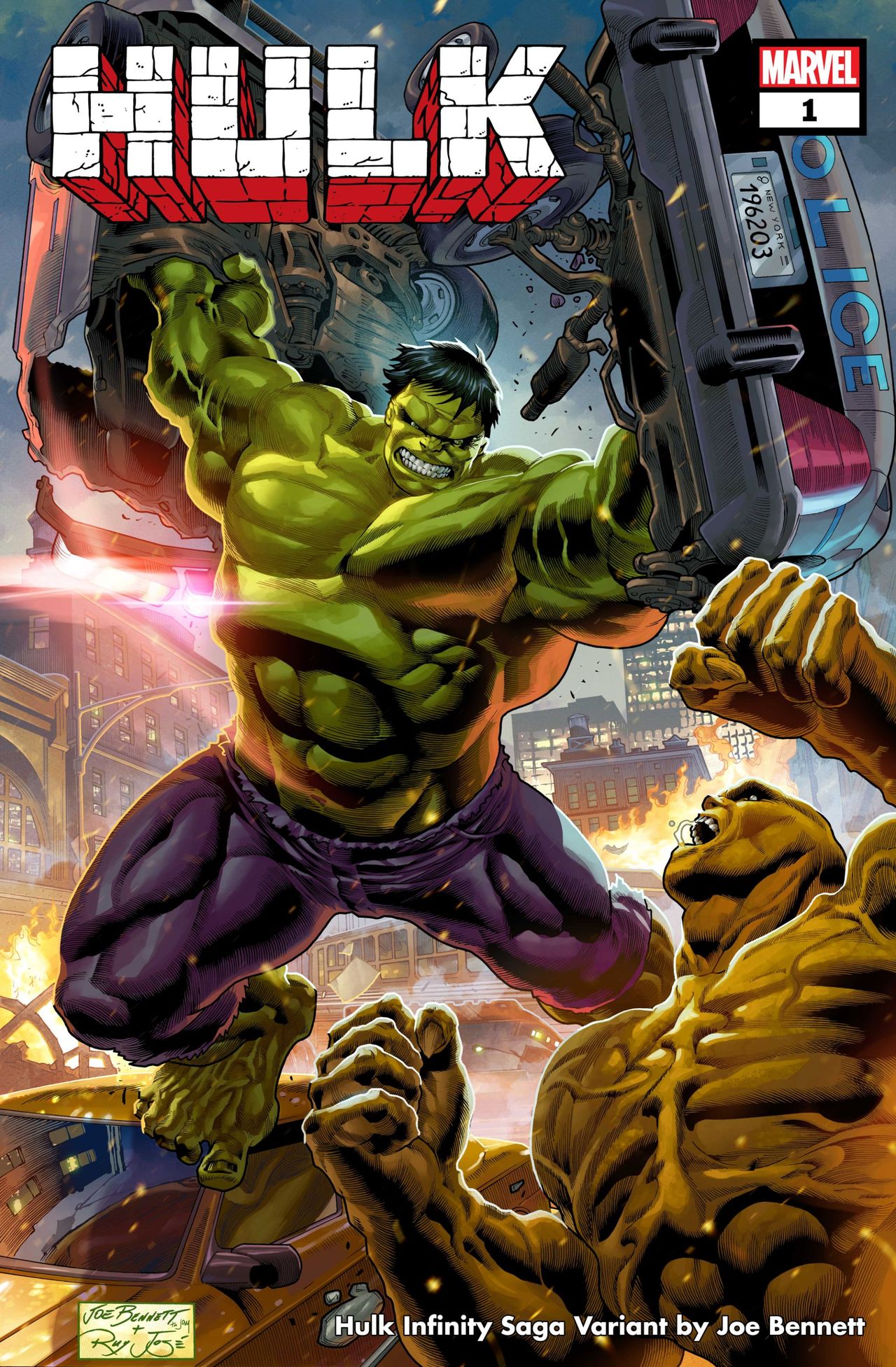 Marvel's Infinity Saga Phase 1 variant cover