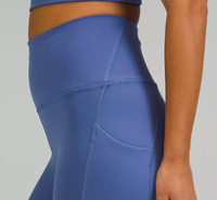 Wunder Train High-Rise Tight with Pockets - £118 | lululemon
Thoughts when testing the lululemon Wunder Train tights? I get the hype. They have not one, not two, but three pockets - a hidden pocket in the waistband that holds your card and keys, and a drop-in pocket on either thigh that fit your phone. They feel like butter yet never leave you with sweat patches and are soft to the touch yet still hold your phone and keys in place. Mine still look the same three years on, too, showing they're worth the investment.