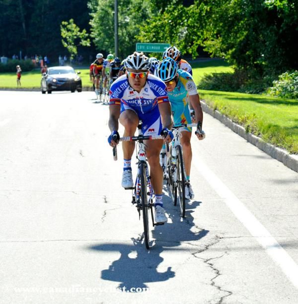 Michael Barry (Team Sky) at the front of the chase.