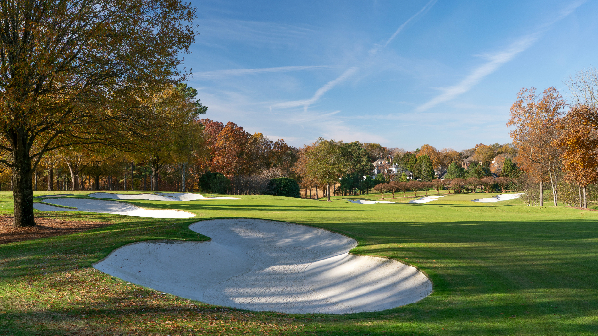 The 1st hole at Quail Hollow 
