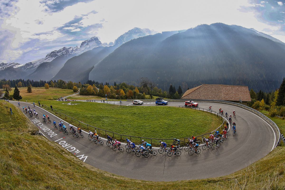Giro dItalia 2020 103th Edition 18th Pinzolo Laghi di Cancano 207km 22102020 Scenery photo Roberto BettiniBettiniPhoto2020