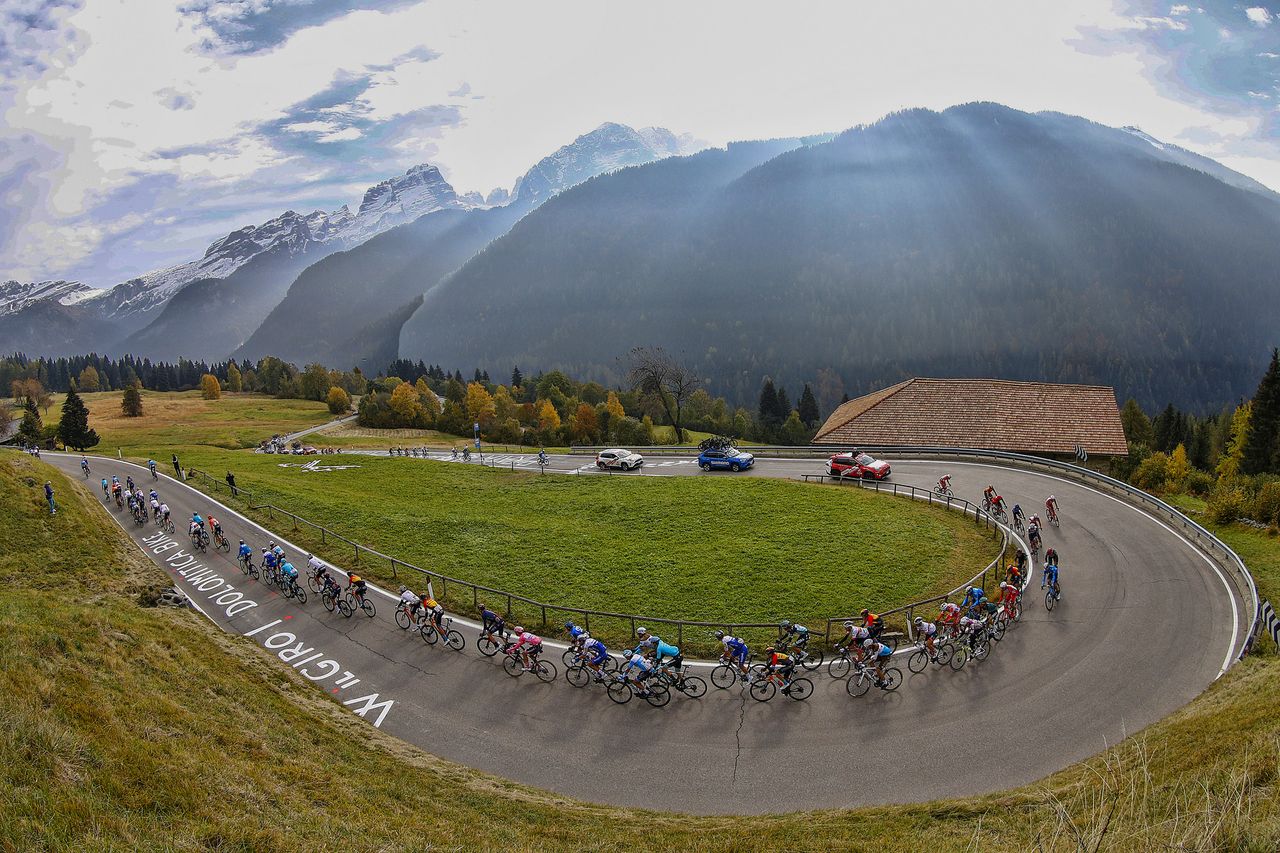 Giro dItalia 2020 103th Edition 18th Pinzolo Laghi di Cancano 207km 22102020 Scenery photo Roberto BettiniBettiniPhoto2020