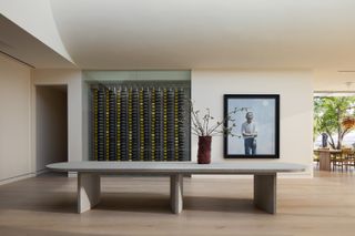 Donum estate's donum house by David thulstrup picture featuring clean, modern tasting room interiors