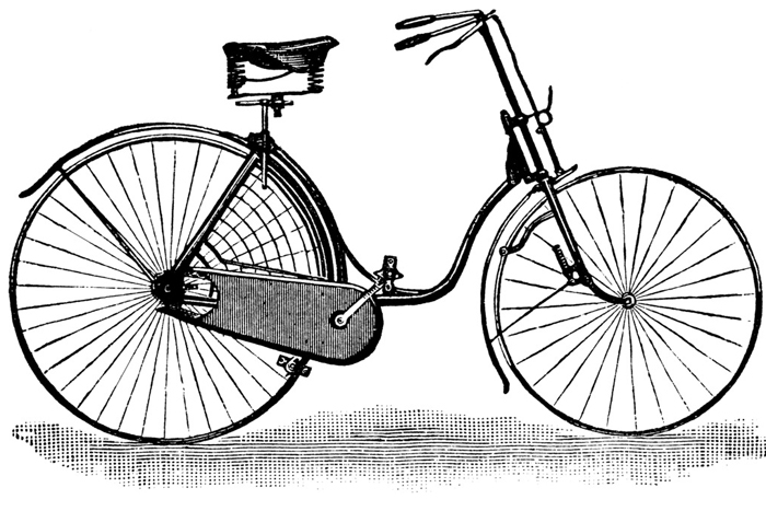 A ladies&#39; safety bicycle from 1889.