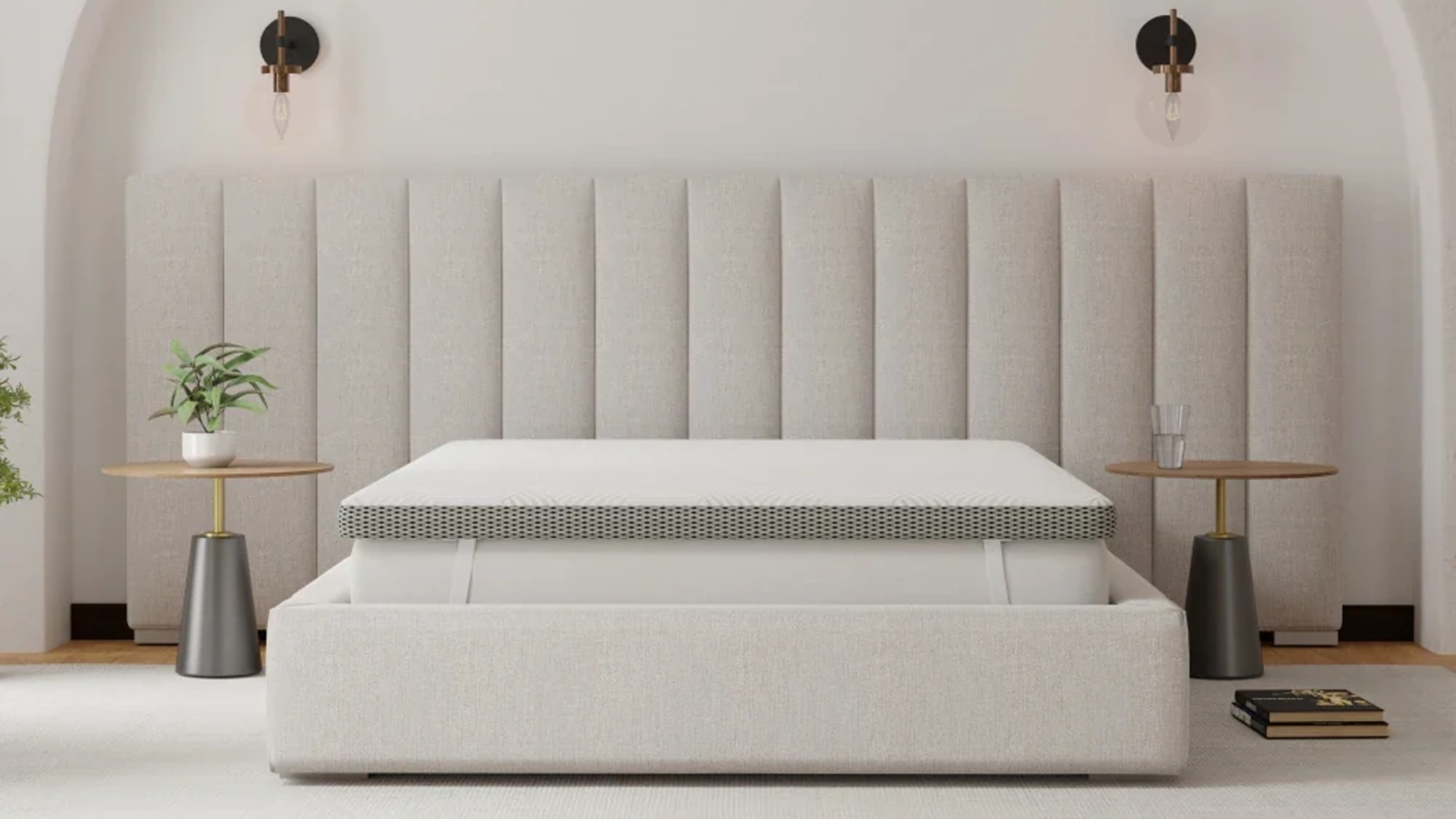 Panda Hybrid Bamboo Mattress Topper