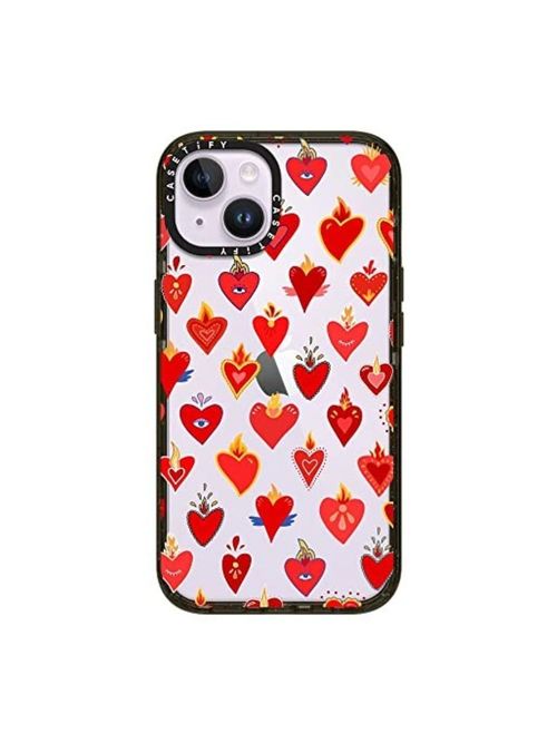 CASETiFY Impact iPhone 14 Case - Flaming Heart