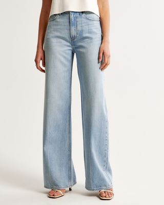 High Rise Wide Leg Jean