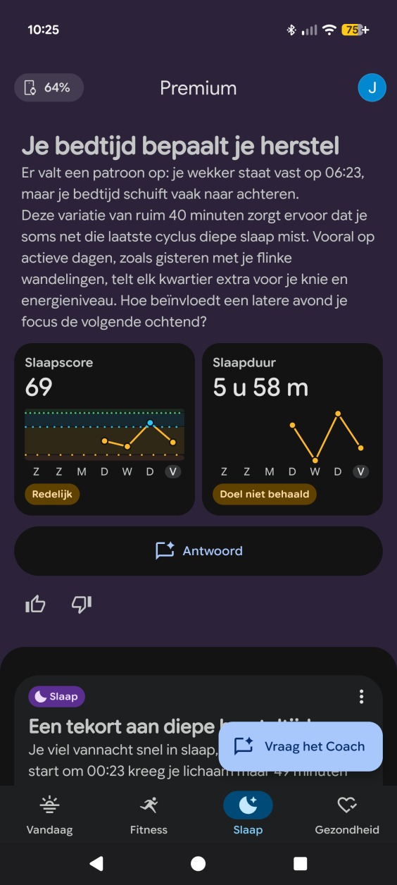 Fitbit Air Health