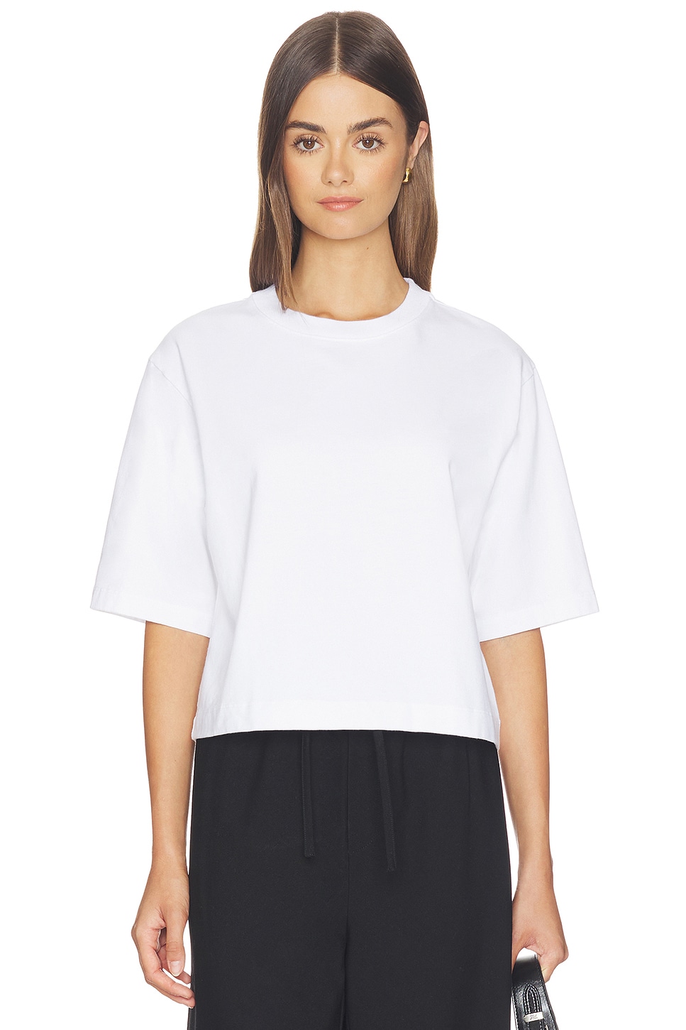 Short Sleeve Supima Structured Tee