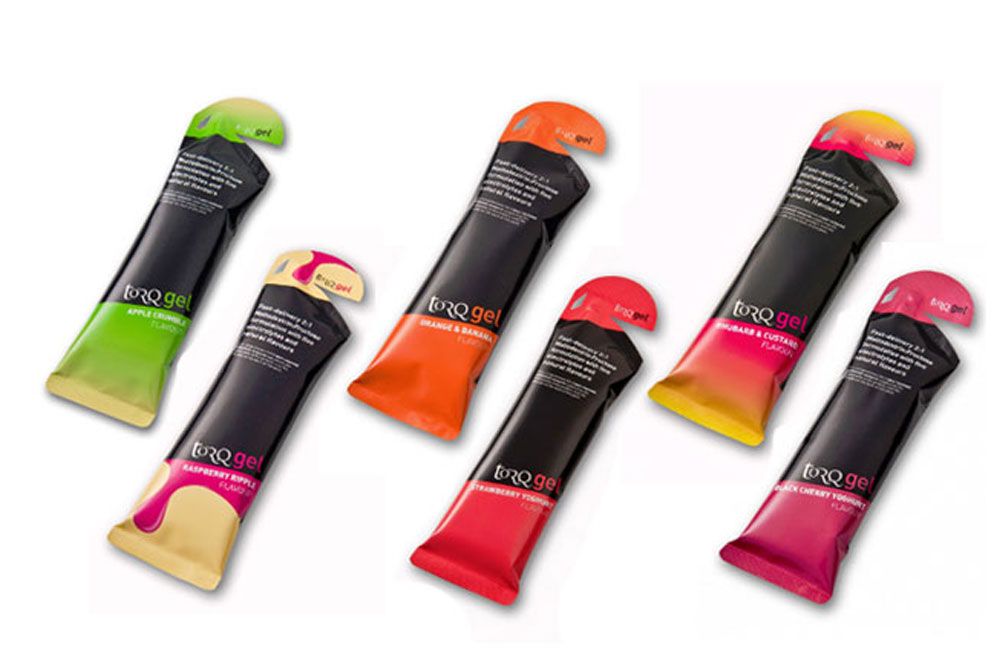 Image shows the Torq Energy Gels which are among the best cycling energy gels