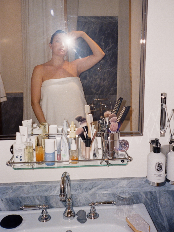 Emma Hoareau skincare routine
