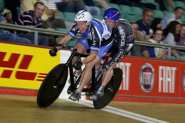 There was tandem racing too