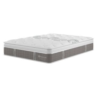 The Sealy Posturepedic Exquisite Platinum Extravagance Mattress against a white background