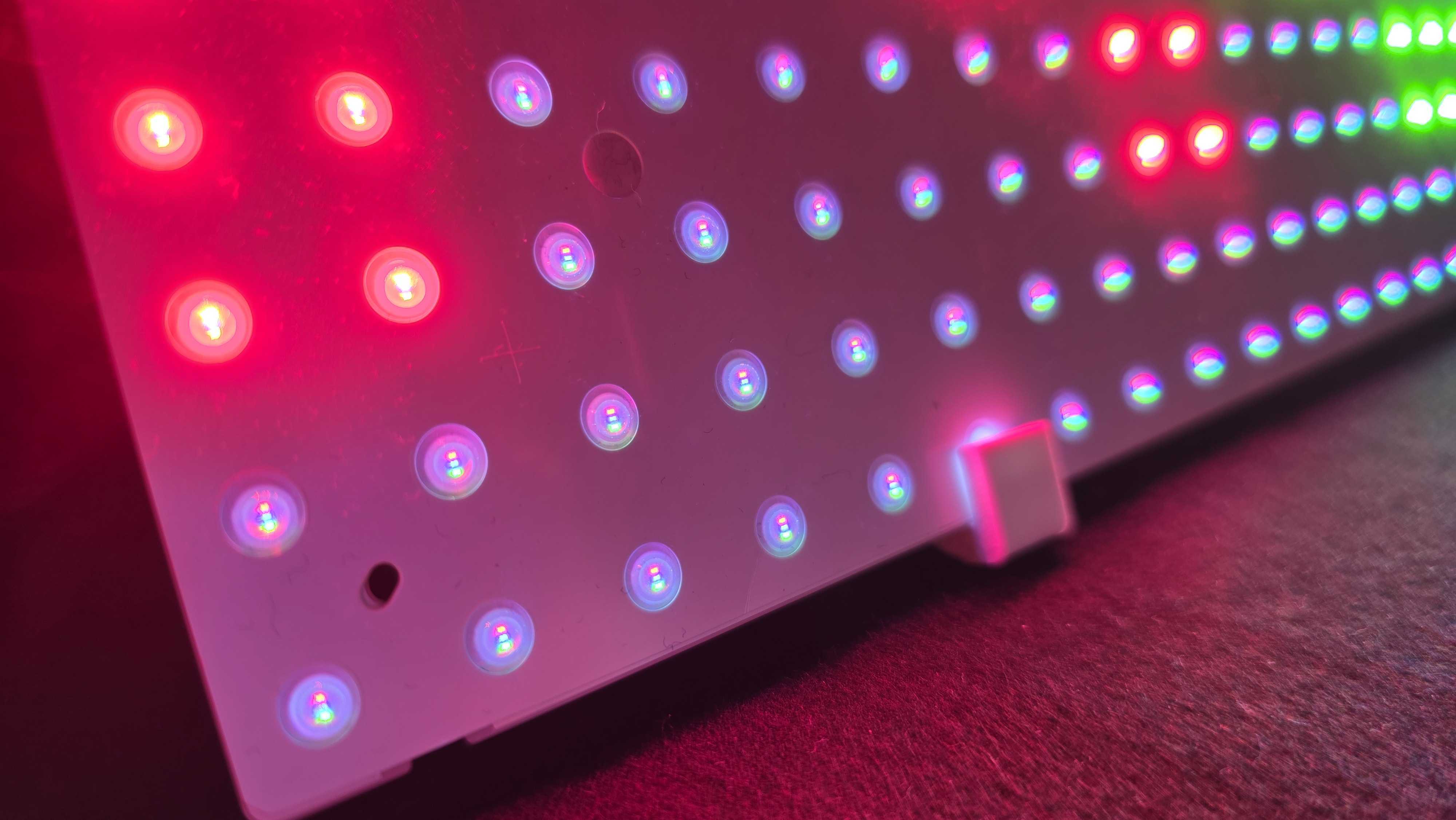 Sony RGB LED IFA demonstration, with a close up of the new backlight technology