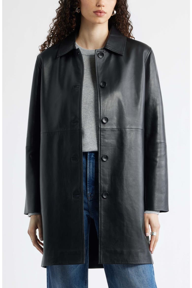 Long Leather Jacket