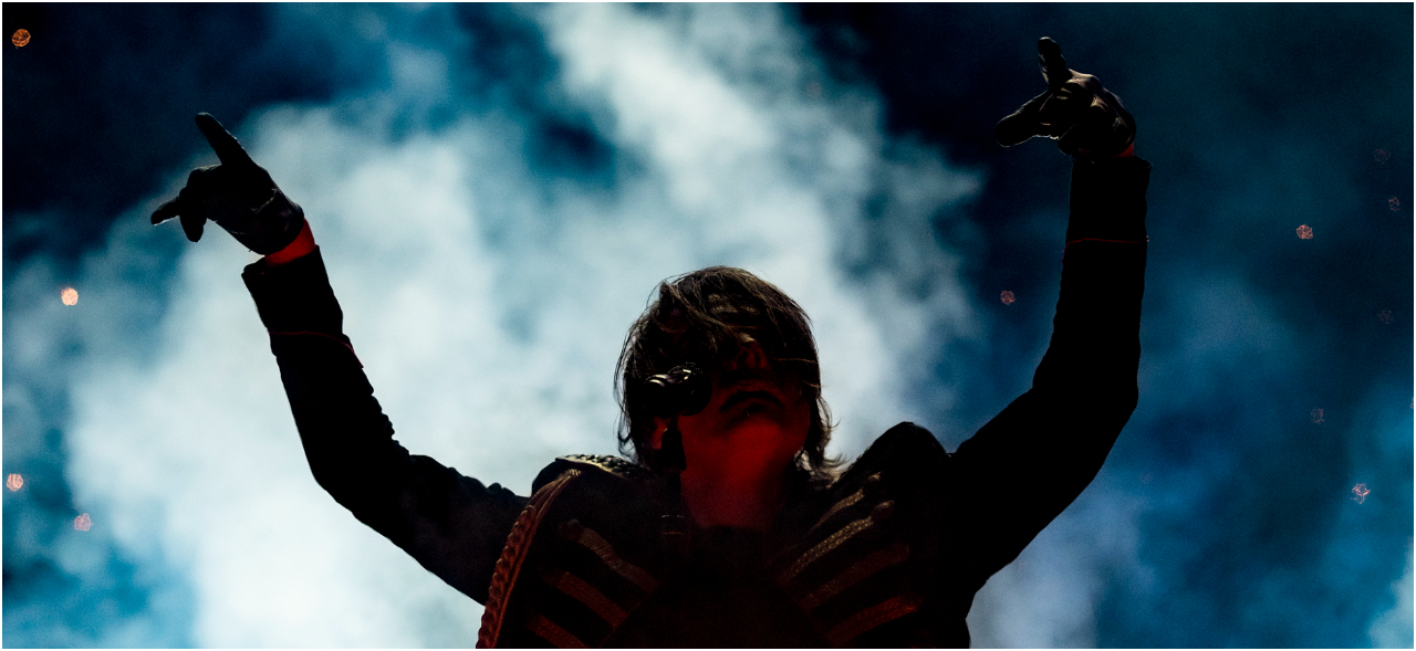 My Chemical Romance on stage