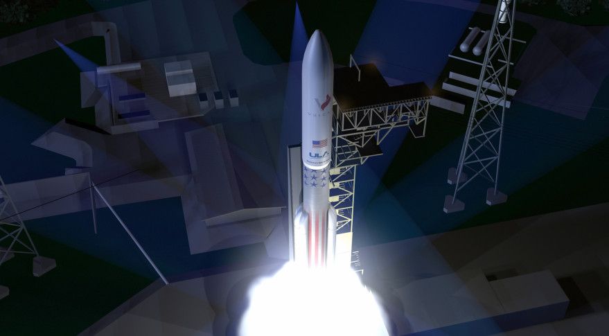 United Launch Alliance&#039;s future Vulcan rocket.