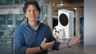 Todd Howard with Xbox Series S