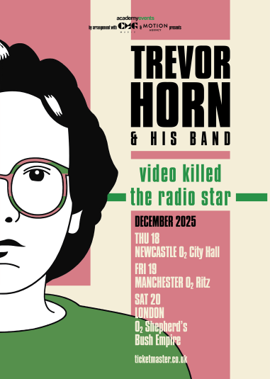 Trevor Horn 2025 live dates poster