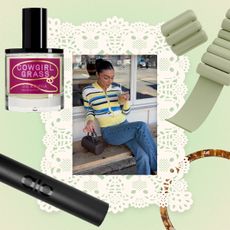 Spring beauty and lifestyle collage