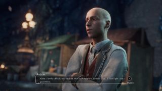 Antoine congratulates Gustave on answering his trivia questions correctly, wishing him luck as part of Expedition 33 in Clair Obscur