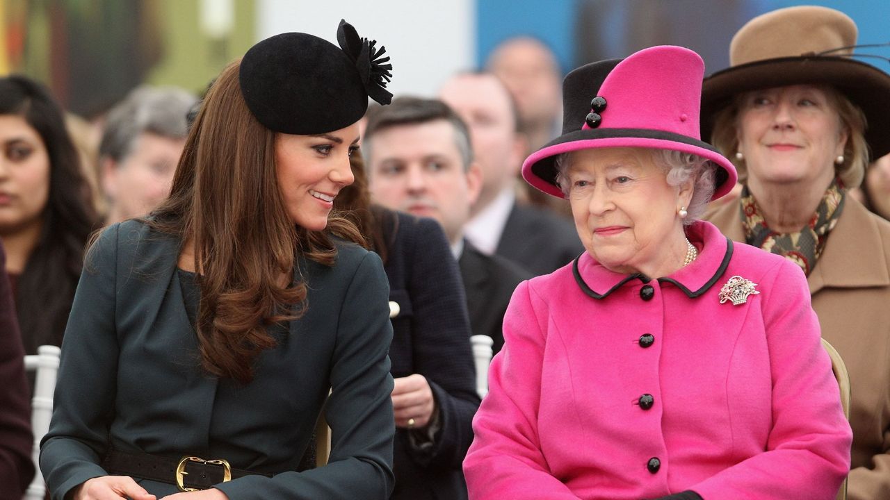 Kate Middleton and the Queen