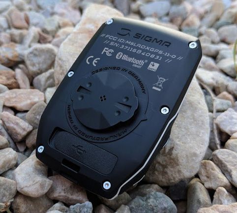 The charging port on the Rox 11.0 has a water-resistant seal.
