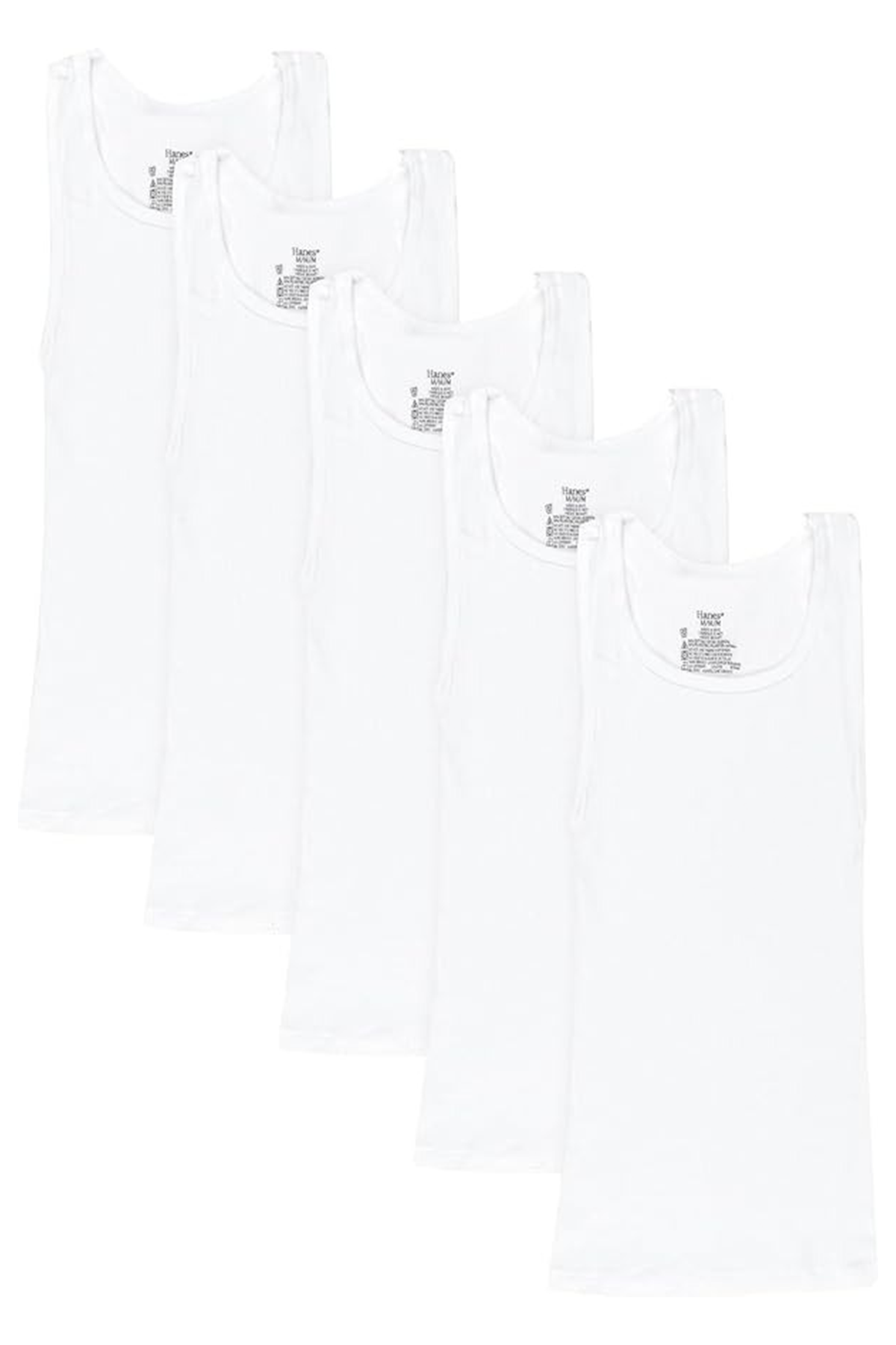 Amazon.com: Hanes Boys' Ecosmart Cotton Tank Undershirt 5-Pack: Clothing, Shoes 
Jewelry
