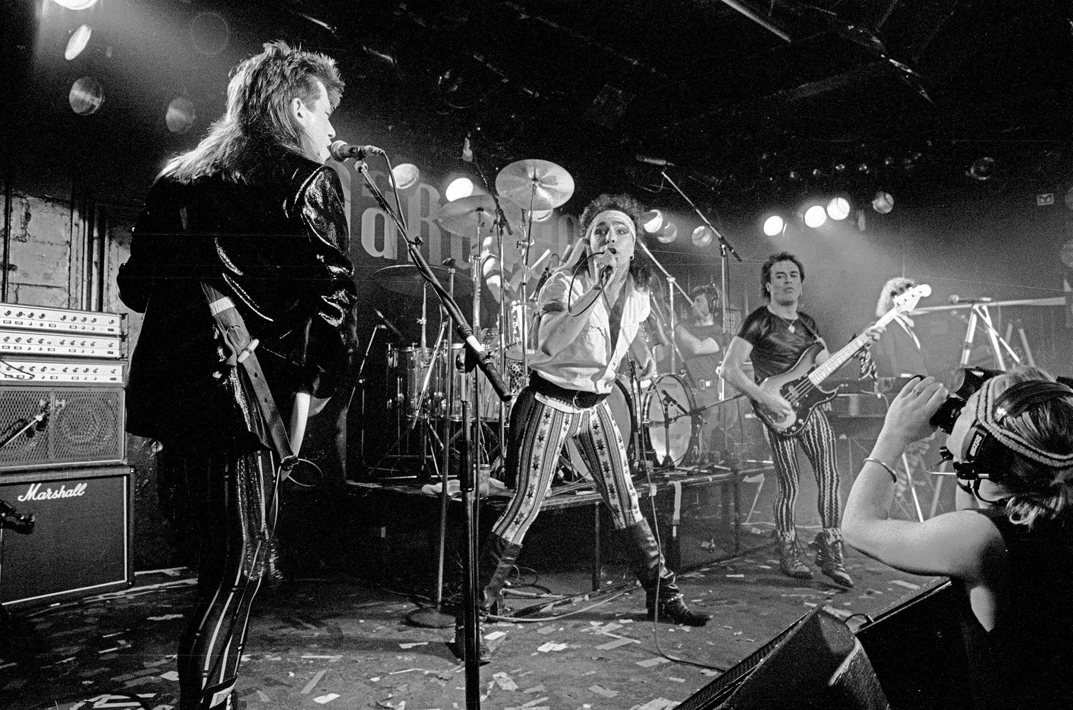 The Sweet play the Marquee in 1985