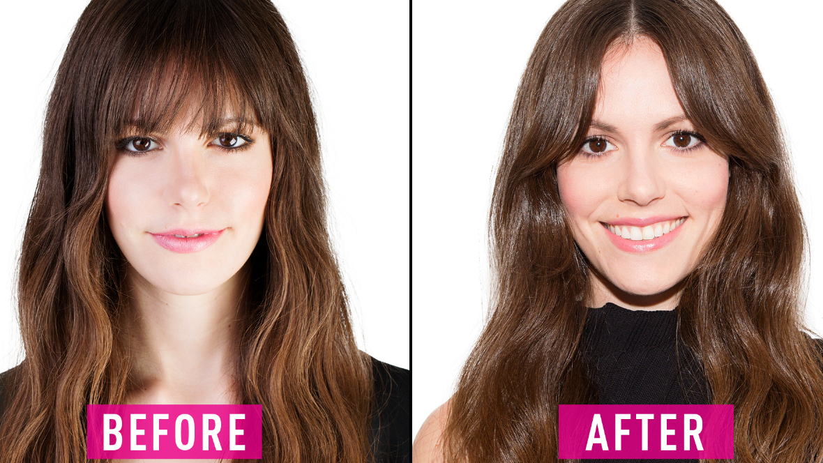 How To Grow Out Your Bangs Marie Claire
