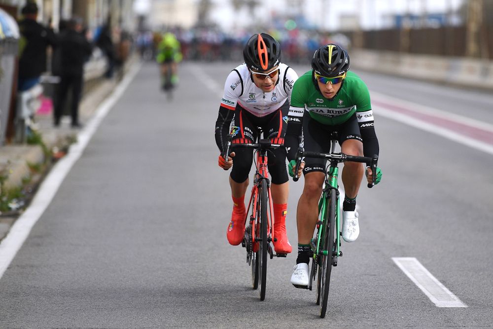 Igor Merino Cortazar (Burgos BH) and Antonio Molina (Caja Rural-Seguros RGA)