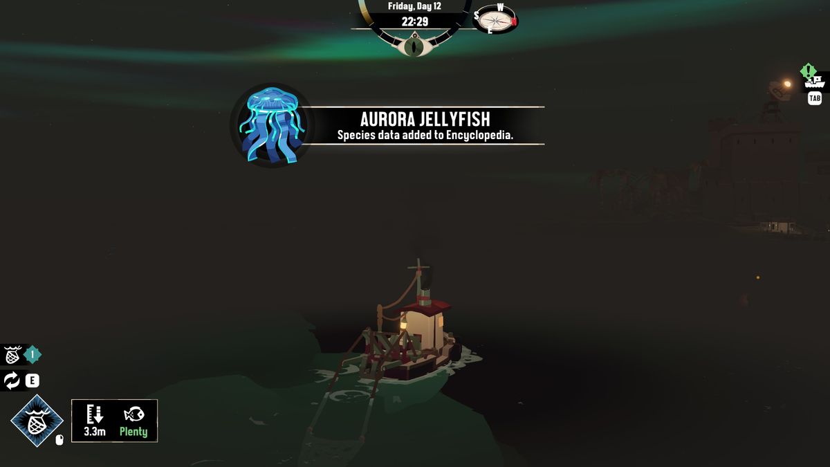 Dredge Abyssal and Hadal fishing - Aurora Jellyfish