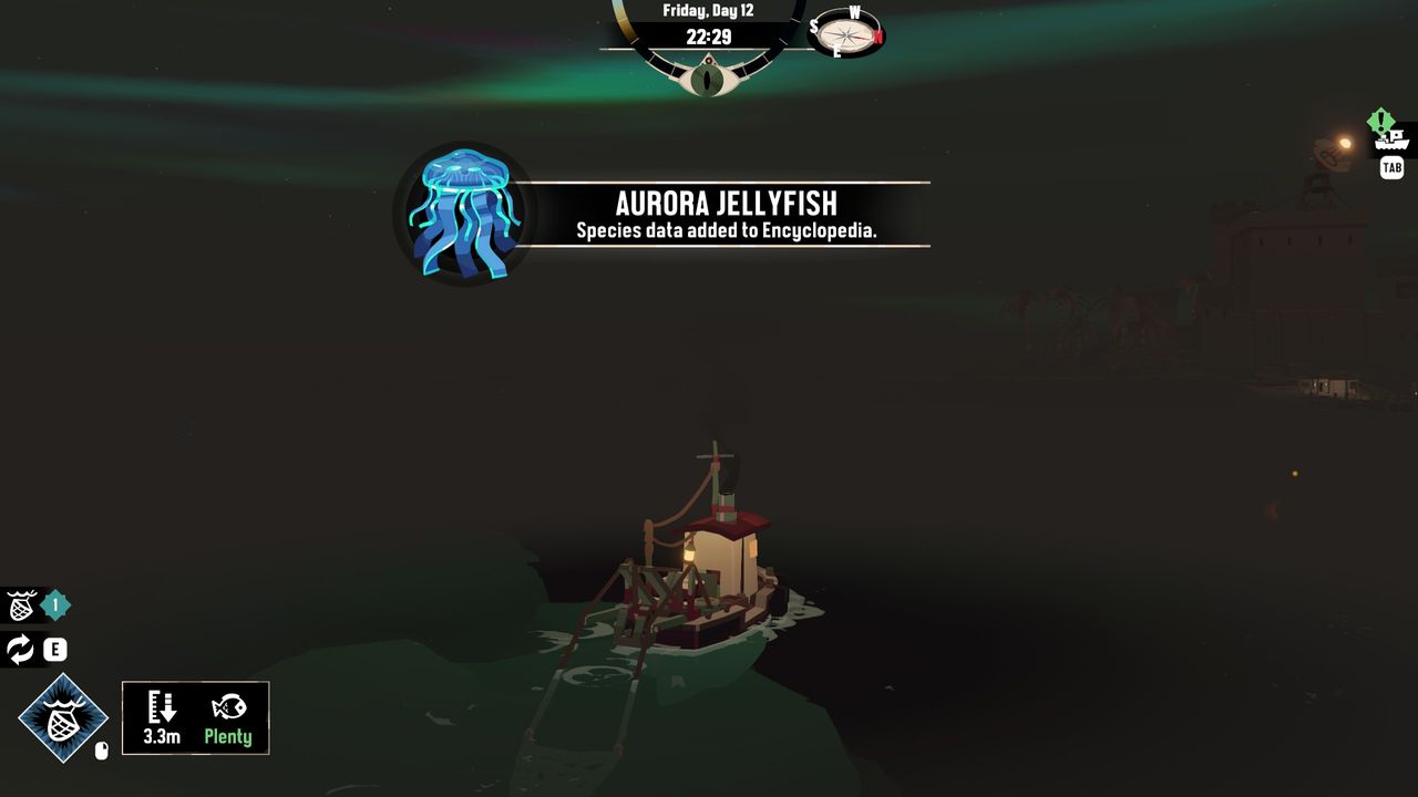 Dredge Abyssal and Hadal fishing - Aurora Jellyfish