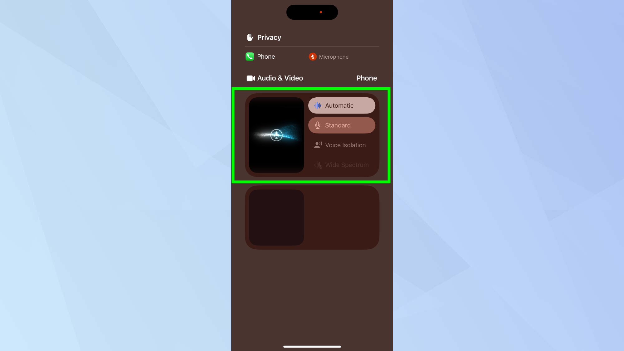 iPhone voice control modes
