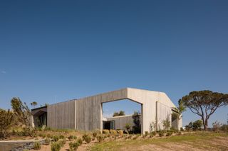 concrete pavilion in portugal