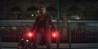 Elizabeth Olsen as Scarlet Witch in Avengers: Infinity War