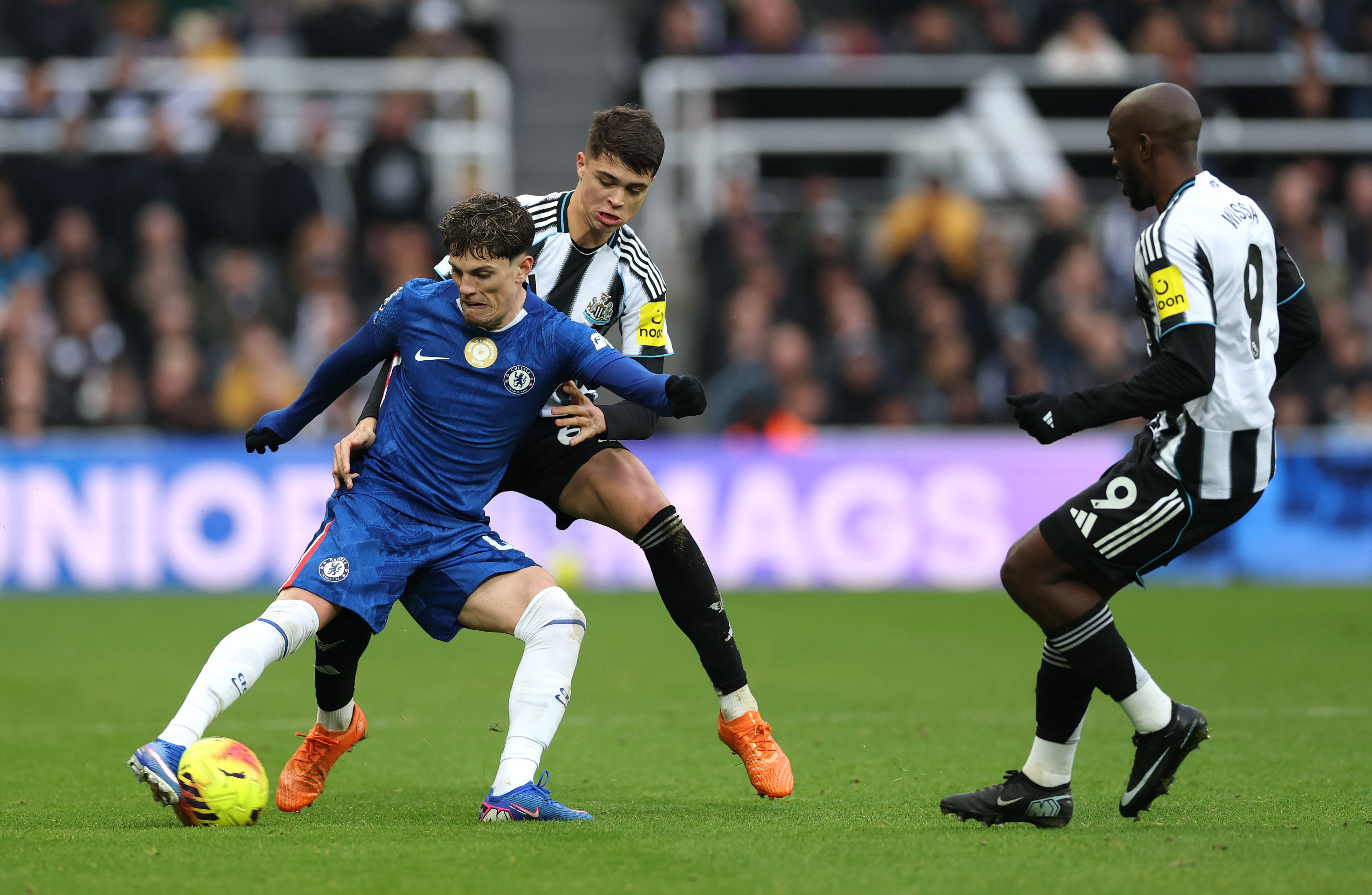 Chelsea and Newcastle played out a 2-2 draw at St James' Park earlier this season