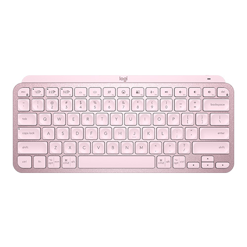 Pink mini keyboard from Logitech