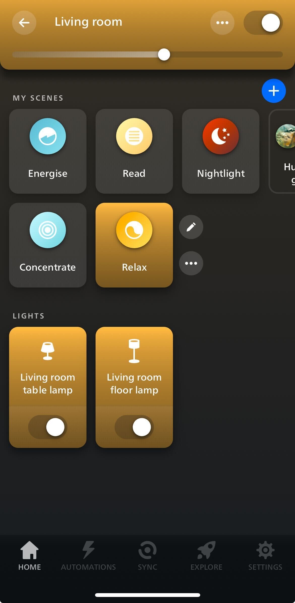 The workings of the philips hue lamp app