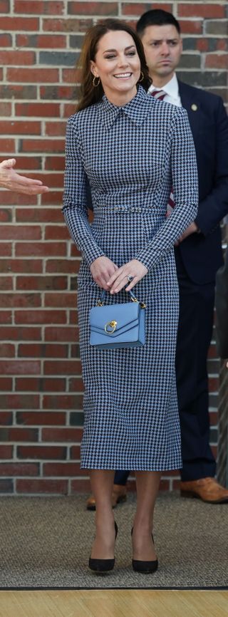 Kate wore a favorite designer of hers, Emilia Wickstead