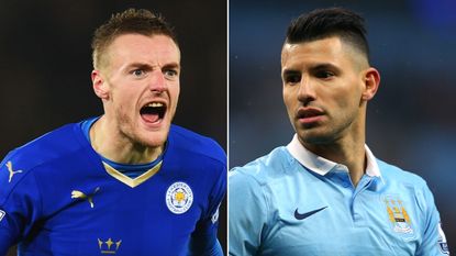 Jamie Vardy Sergio Aguero