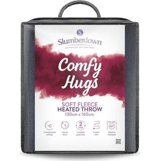 Slumberdown Comfy Hugs Soft Fleece Heated Throw