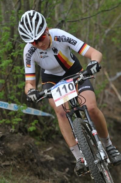 Helen Grobert (German National Team) on her way to a podium place.
